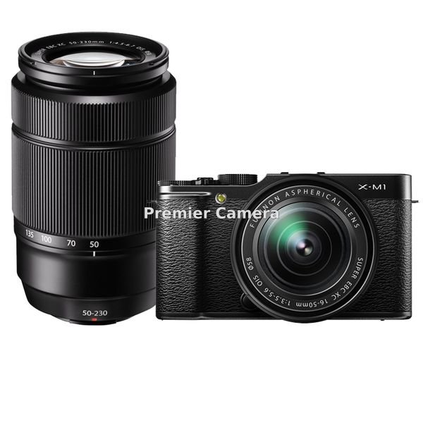 FUJIFILM X-M1 ダブルズームレンズキット ブラック