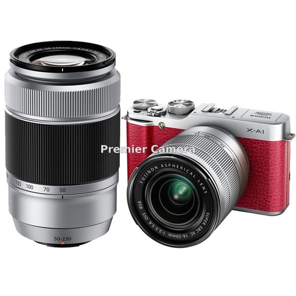 FUJIFILM X-A1 ダブルズームレンズキット レッド