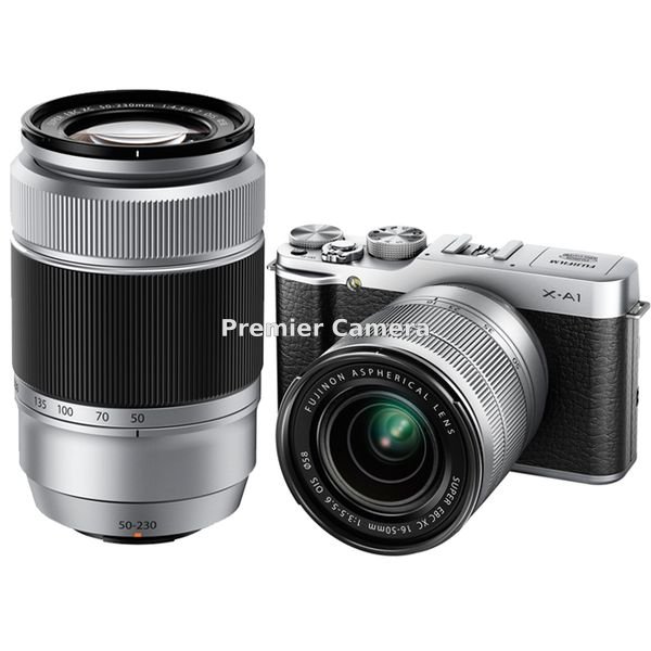 FUJIFILM X-A1 ダブルズームレンズキット シルバー