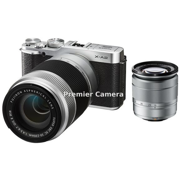 FUJIFILM X-A2 ダブルズームレンズキット シルバー