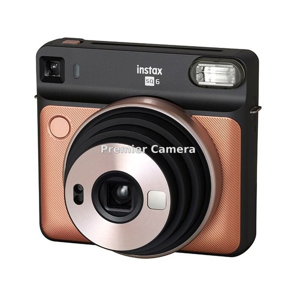 FUJIFILM instax SQUARE SQ 6 「チェキ」ブラッシュゴールド