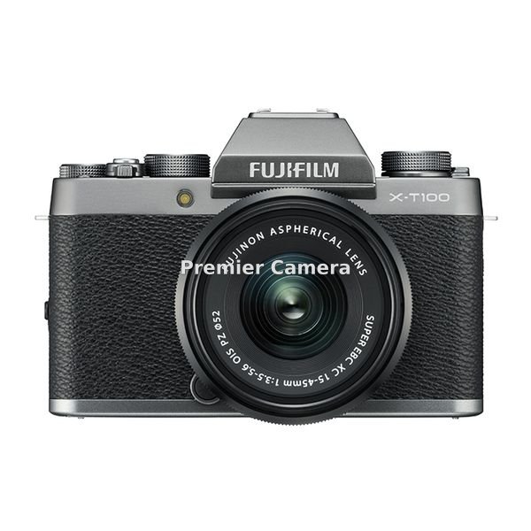 FUJIFILM X-T100 レンズキット ダークシルバー