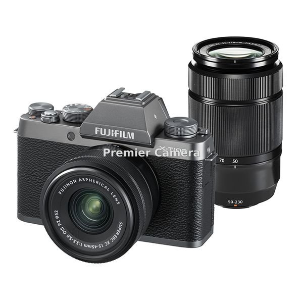 FUJIFILM X-T100 ダブルズームレンズキット ダークシルバー