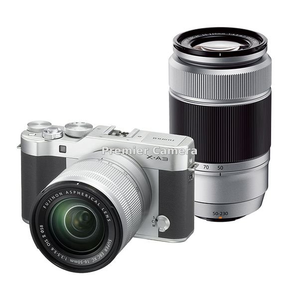 FUJIFILM X-A3 ダブルズームレンズキット シルバー