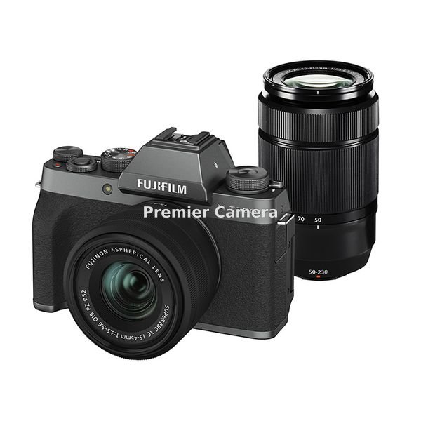 FUJIFILM X-T200 ダブルズームレンズキット ダークシルバー