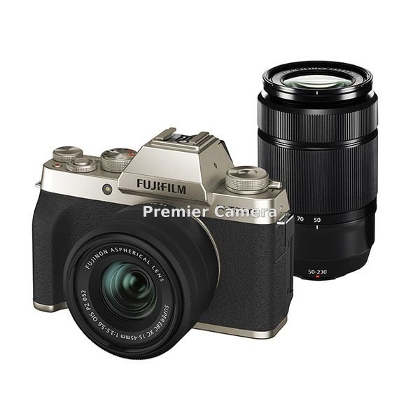FUJIFILM X-T200 ダブルズームレンズキット シャンパンゴールド