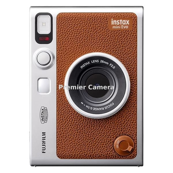 FUJIFILM instax mini Evo 「チェキ」BROWN USB Type-C対応