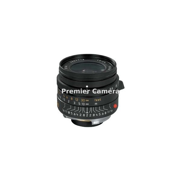 Leica Summicron-M (ズミクロン) 28mm F2 ASPH. (フードはめ込み式・6bit有) ブラック [11604]