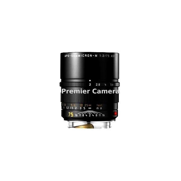 Leica Apo-Summicron-M (アポズミクロン) 75mm F2 ASPH. (6bit有) ブラック [11637]