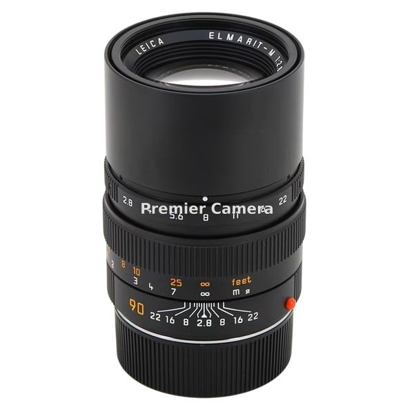 Leica Elmarit-M (エルマリート) 90mm F2.8 フード組込 ブラック (6bit有) [11807]