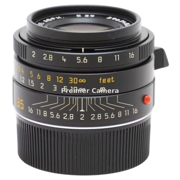 Leica Summicron-M (ズミクロン) 35mm F2 ASPH. (フードはめ込み式・6bit有) ブラック [11879]