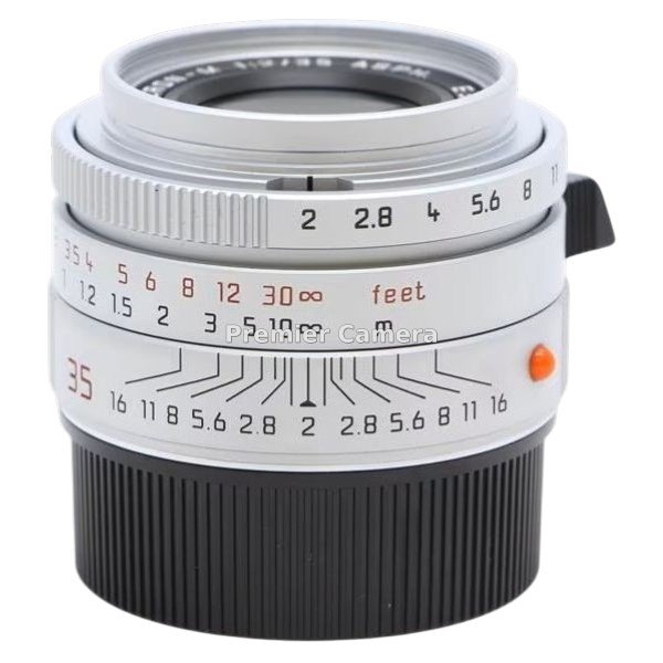 Leica Summicron-M (ズミクロン) 35mm F2 ASPH. (フードはめ込み式・6bit有) シルバー [11882]