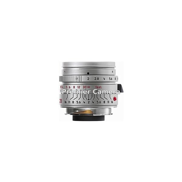 Leica Summicron-M (ズミクロン) 28mm F2 ASPH. (フードはめ込み式・6bit有) シルバー [11661]