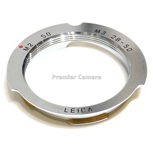 Leica M/L変換リング ライカLレンズ/ライカMボディ用 50/75mm 半欠きタイプ 042-583.050-000