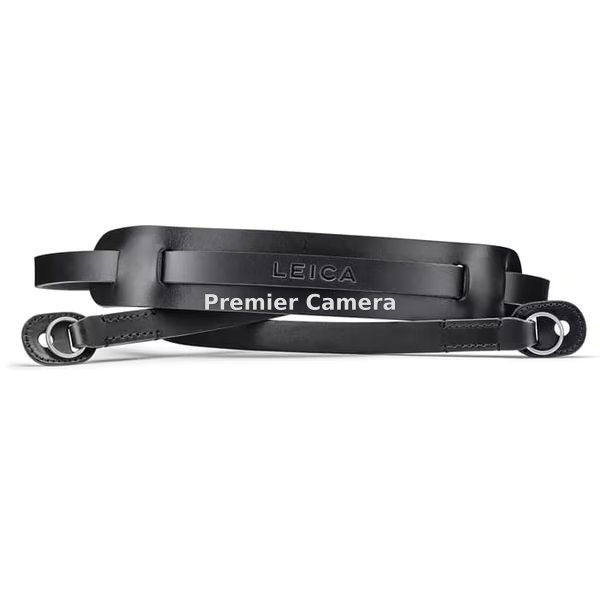 Leica キャリングストラップ ショルダーパッド付き ブラック