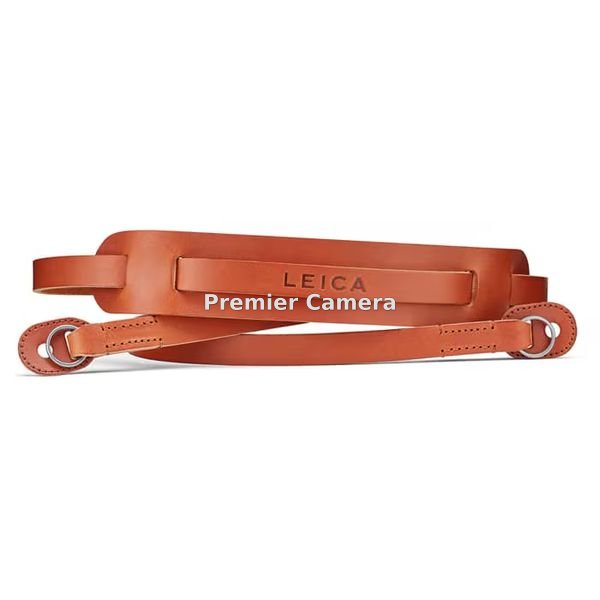 Leica キャリングストラップ ショルダーパッド付き コニャック