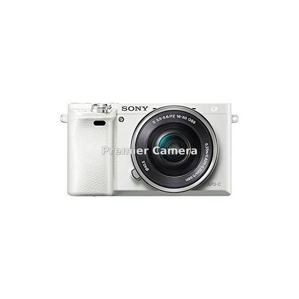 SONY α6000 パワーズームレンズキット (PZ 16-50mm) ホワイト [ILCE-6000L]