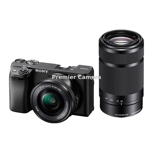 SONY α6400 ダブルズームレンズキット (16-50mm + 55-210mm) ブラック [ILCE-6400Y]