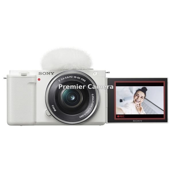SONY VLOGCAM ZV-E10 パワーズームレンズキット (PZ 16-50mm) ホワイト [ZV-E10L W]