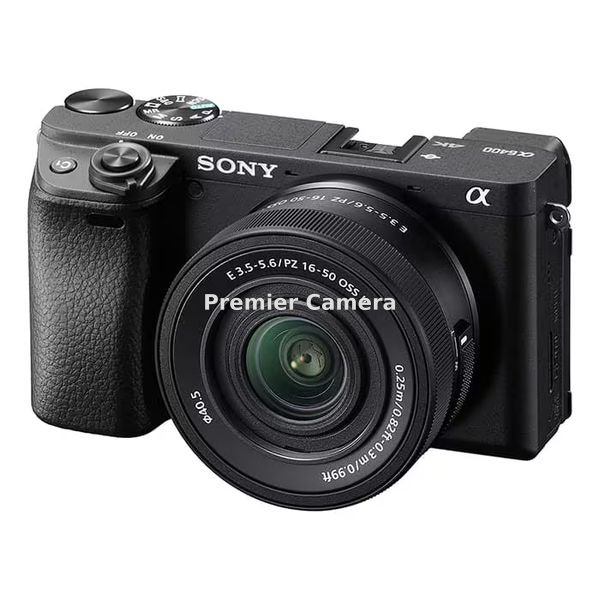SONY α6400 パワーズームレンズキット (16-50mm II) ブラック [ILCE-6400K]