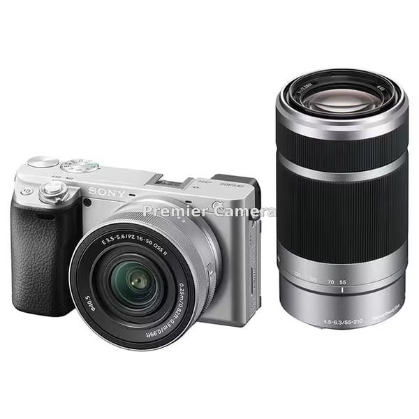SONY α6400 ダブルズームレンズキット (16-50mm II + 55-210mm) シルバー [ILCE-6400X]