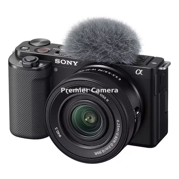 SONY VLOGCAM ZV-E10 パワーズームレンズキット (PZ 16-50mm II) ブラック [ZV-E10K B]