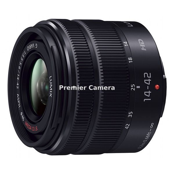 Panasonic LUMIX G VARIO 14-42mm F3.5-5.6 II ASPH. MEGA O.I.S. [H-FS1442A-KA] ブラック