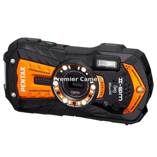 PENTAX Optio WG-2 GPS シャイニーオレンジ