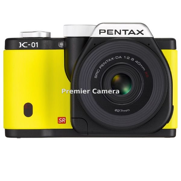 PENTAX K-01 レンズキット ブラック/イエロー