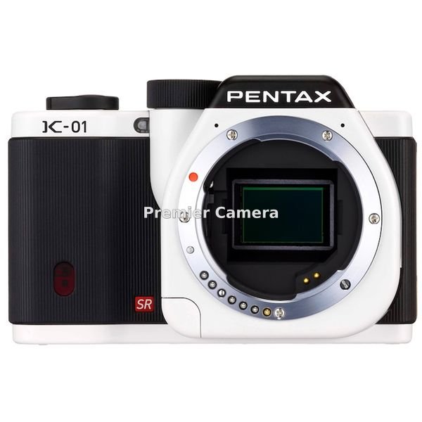 PENTAX K-01 ボディ ホワイト/ブラック