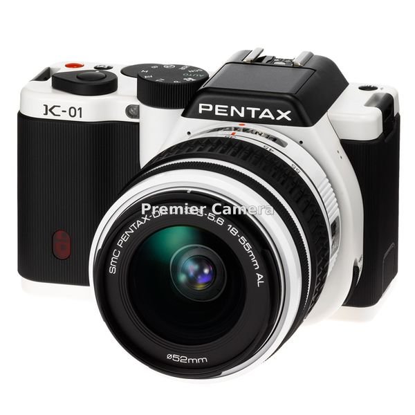 PENTAX K-01 ズームレンズキット ホワイト/ブラック