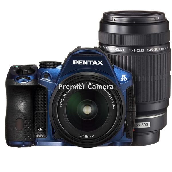 PENTAX K-30 ダブルズームキット ブルー