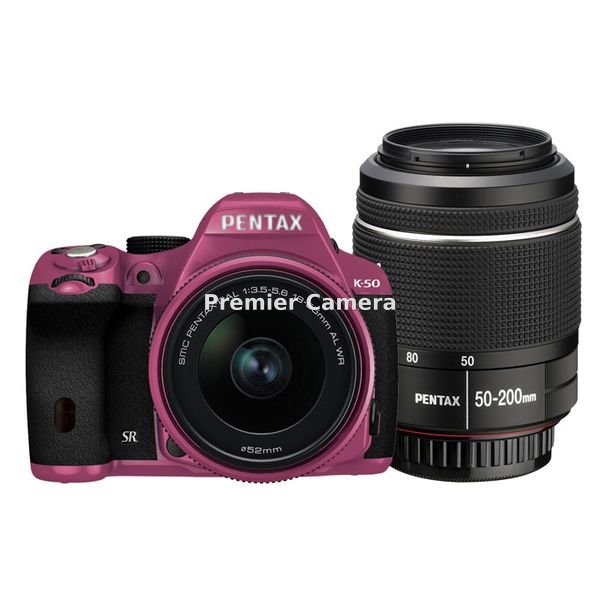 PENTAX K-50 ダブルズームキット ピンク