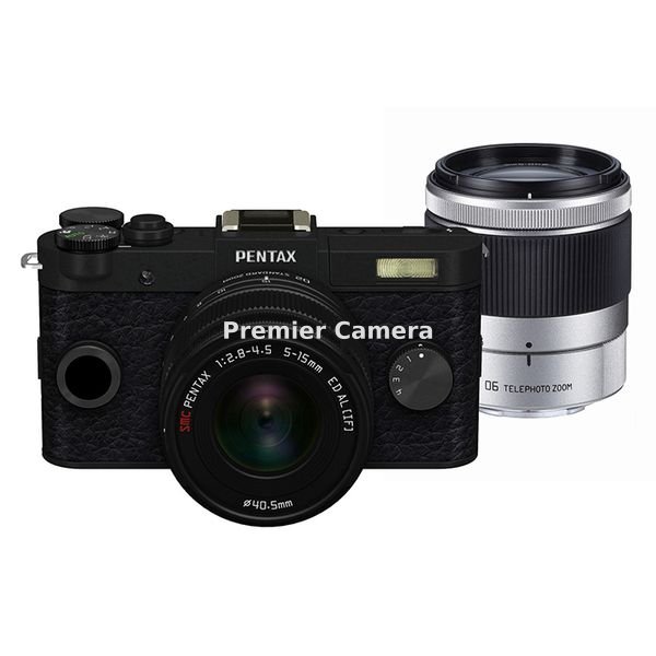 PENTAX Q-S1 ダブルズームキット ブラック×チャコールブラック