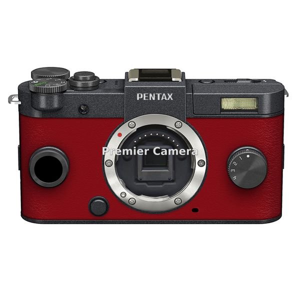 PENTAX Q-S1 ボディ ガンメタル×カーマインレッド