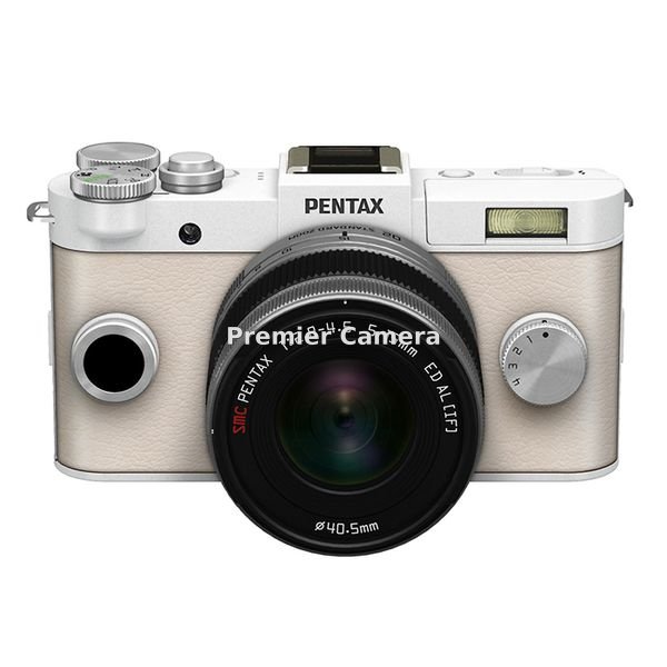 PENTAX Q-S1 5-15mm ズームレンズキット ピュアホワイト×クリーム