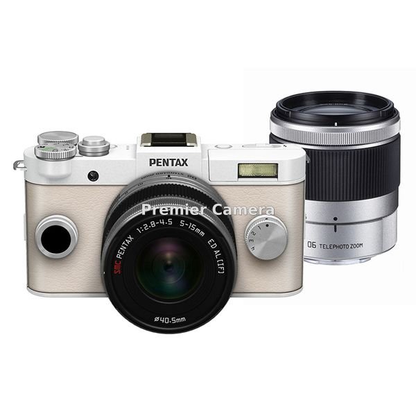 PENTAX Q-S1 ダブルズームキット ピュアホワイト×クリーム