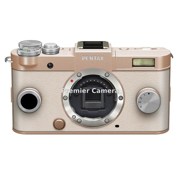 PENTAX Q-S1 ボディ シャンパンゴールド×クリーム