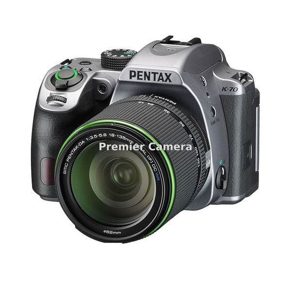 PENTAX K-70 DA 18-135mm WR レンズキット シルキーシルバー