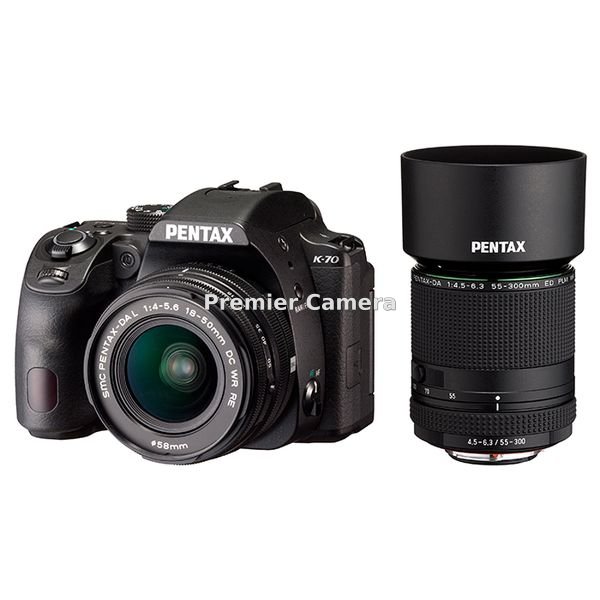 PENTAX K-70 300ダブルズームRE レンズキット ブラック
