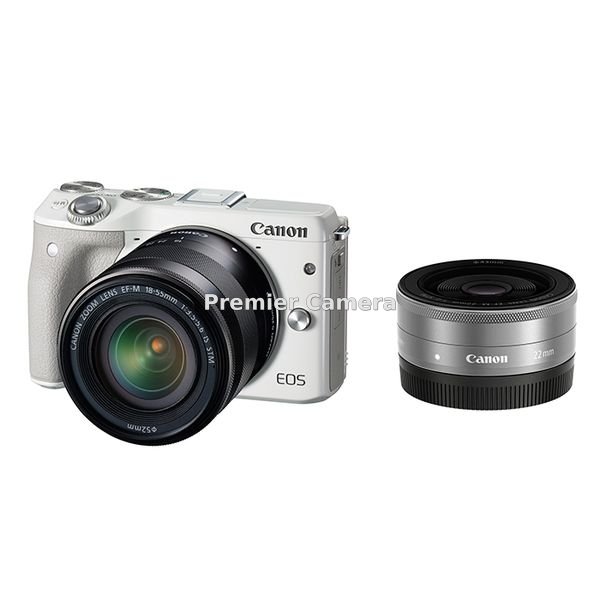 Canon EOS M3 ダブルレンズキット ホワイト