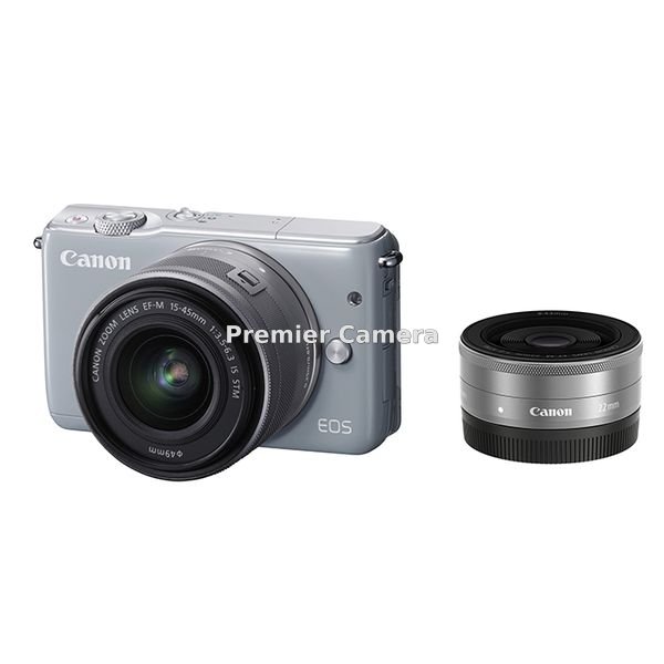 Canon EOS M10 ダブルレンズキット グレー