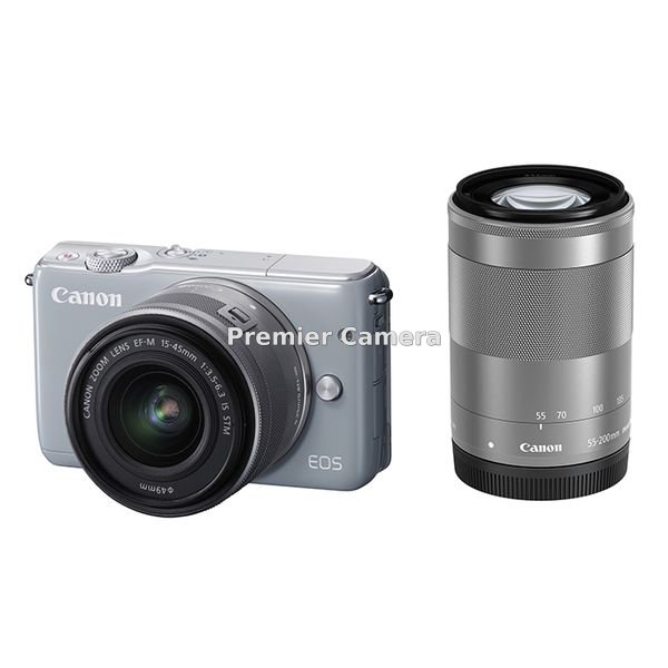 Canon EOS M10 ダブルズームキット グレー