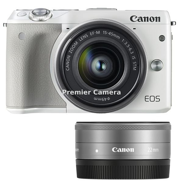 Canon EOS M3 ダブルレンズキット2 ホワイト