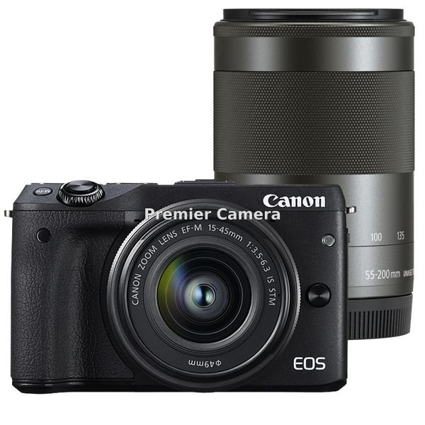 Canon EOS M3 ダブルズームキット2 ブラック