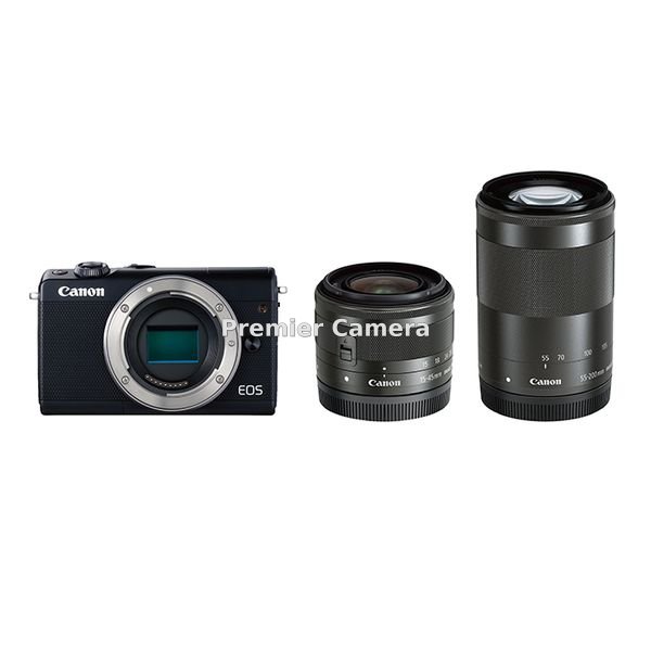 Canon EOS M100 ダブルズームキット ブラック