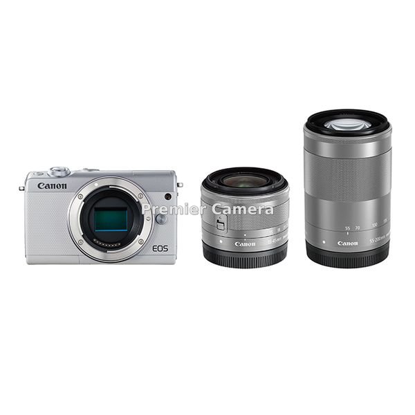 Canon EOS M100 ダブルズームキット ホワイト