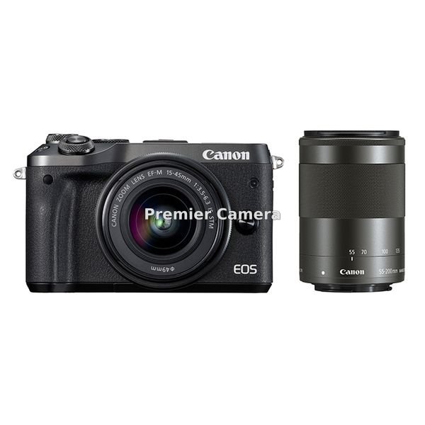 Canon EOS M6 ダブルズームキット ブラック