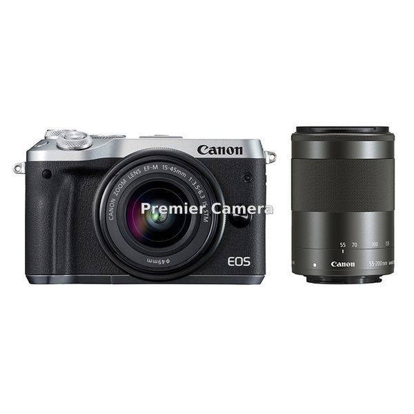 Canon EOS M6 ダブルズームキット シルバー