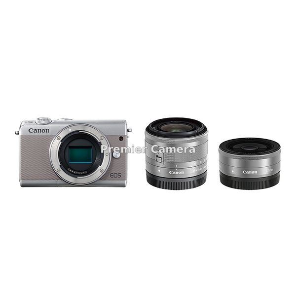 Canon EOS M100 ダブルレンズキット グレー